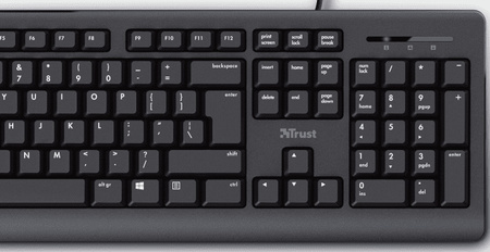 TRUST Klawiatura przewodowa PRIMO