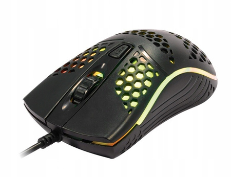 REBELTEC Mysz dla graczy przewodowa Ghost