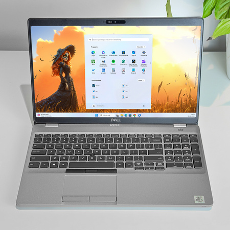 POTĘŻNY Laptop Dell Latitude 15 5511 i5 10G 16GB SSD FHD PODŚ-KL W11Pro