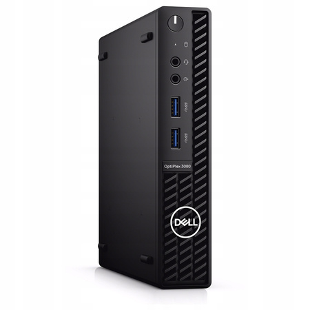 KOMPUTER STACJONARNY DELL OPTIPLEX 3080 MFF i5-10500 8GB DDR4 256SSD W11P