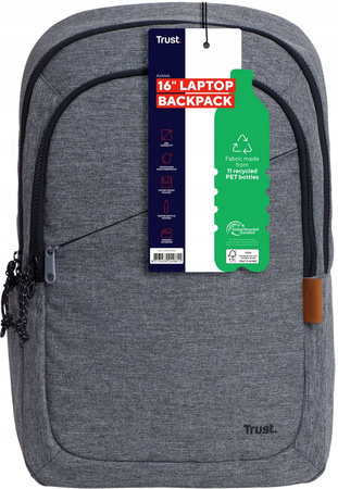 TRUST Plecak na laptopa 16 cali Avana