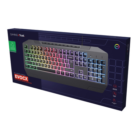 TRUST Klawiatura gamingowa przewodowa GXT 836 Evocx