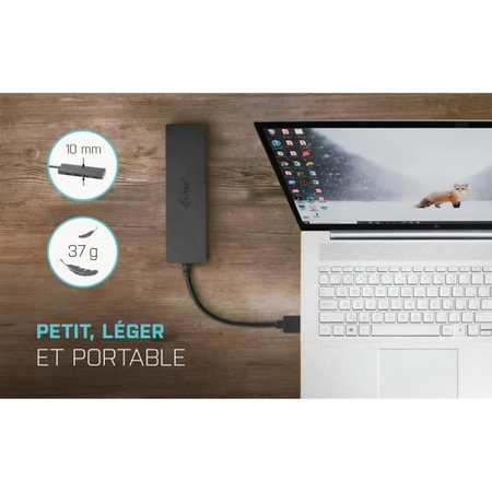 I-TEC USB-C Slim pasywny HUB 4x USB 3.0 do podłączenia USB-A/USB-C