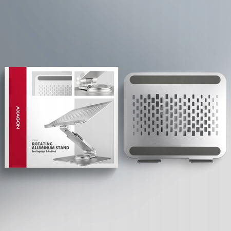 AXAGON STND-LR Podstawa do laptopów aluminiowa 10-16'' regulowane kąty,