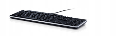 DELL Przewodowa biznesowa klawiatura multimedialna USB KB-522, czarna