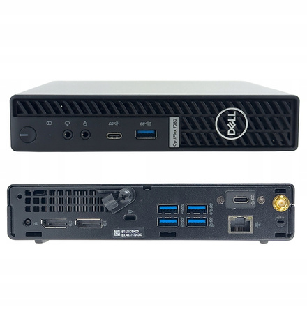 NOWY Dell Optiplex 7080 Micro i5-10600T 16GB 256SSD WiFi W11Pro