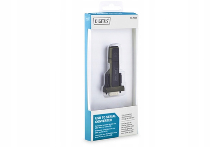 DIGITUS Konwerter/Adapter USB 2.0 do RS232 (DB9) z kablem USB A M/Ż 80cm