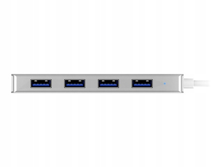 HUB USB 3.0 typu C z 3 portami USB i czytnikiem kart pamięci IB-HUB1413-CR