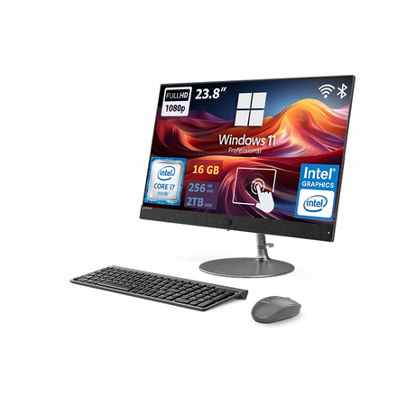 Komputer Lenovo AIO 730s i7-8550U 16GB 256SSD 2TB HDD Touch FHD Win11