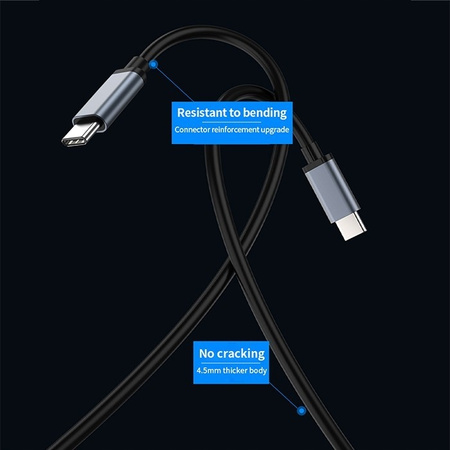 QOLTEC HUB adapter USB-C 3.1 4w1 | USB 3.0 | 3x USB 2.0