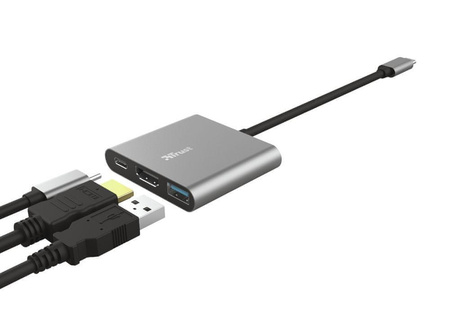 TRUST DALYX adapter USB C 3w1
