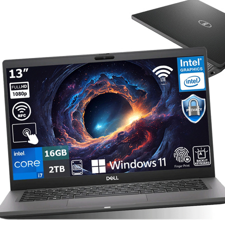 Dell Latitude 7310 i7 16GB 2TB FHD TOUCH PODŚW KL CARBON W11P