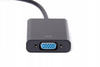 LANBERG Adapter DisplayPort (M) -> VGA 15 pin (F) czarny na kablu