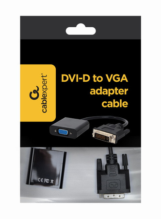 GEMBIRD Adapter DVI-D/VGA 24M/15F