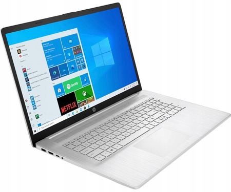 Laptop HP 17 QUAD 8GB 256SSD FULL HD PODŚ-KL USB-C W11