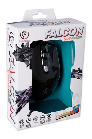 REBELTEC Gamingowa mysz optyczna USB Falcon
