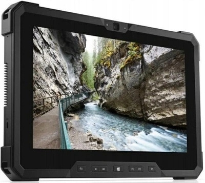 PANCERNY Tablet DELL 7202 RUGGED M5 8GB 256SSD TOUCH 2xBAT W10P