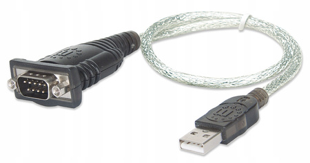 MANHATTAN Konwerter USB na port szeregowy RS232