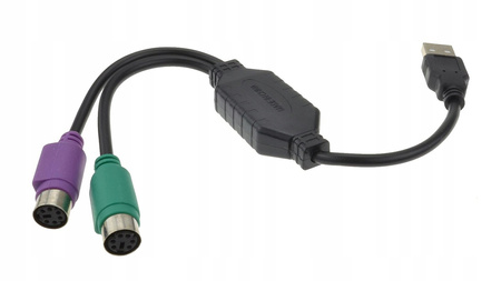 GEMBIRD Adapter 2xPS2->USB mysz + klawiatura