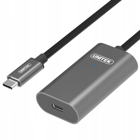 UNITEK Przedłużacz aktywny USB Typ-C 3.1, 5m, M/F; U305A
