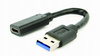 GEMBIRD Adapter USB 3.1 A męski do USB C żeński 10 cm