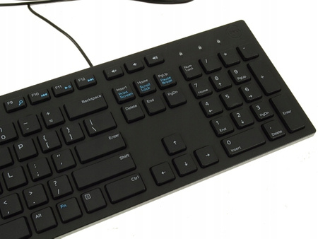 Dell Zestaw bezprzewodowy klawiatura + mysz KM3322W