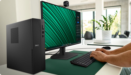 MEGA WYDAJNY KOMPUTER DELL SLIM ECS1250 SFF i5-14400 16GB 512SSD WiFi W11P