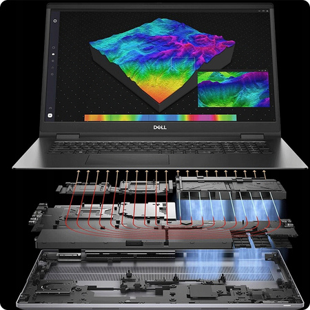 Stacja ROBOCZA DELL Precision 7670 i7 64GB 1TB RTX A2000 BLK W11Pro + DOK
