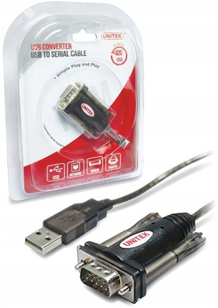 UNITEK Adapter USB do 1xRS-232 ; Y-105