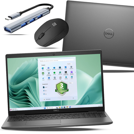 ZESTAW Laptop Dell Latitude 3540 i5 32GB 1TB SSD PODŚ-K HUB MYSZ W11