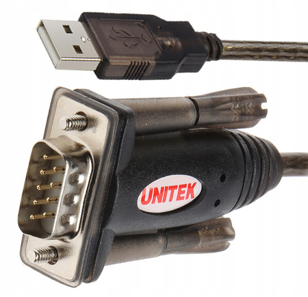 UNITEK Adapter USB do 1xRS-232 ; Y-105