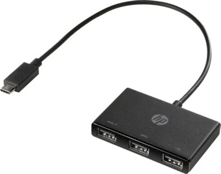 HP INC. USB-C to 3 USB-A Hub Z6A00AA