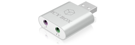 ICYBOX Adapter IB-AC527 USB na Audio