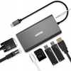 UNITEK HUB 8-w-1 USB-C 3.1; HDMI; VGA; RJ45; SD; PD 100W; D1019B