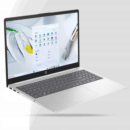 STYLOWY LAPTOP HP 15 INTEL N100 16GB DDR4 512GB SSD BLK W11 15.6" HD WHITE
