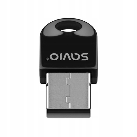 Adapter komputerowy USB Bluetooth 5.3 + EDR Dual Mode, 3 Mb/s, zasięg 20m,