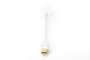Kabel adapter Displayport 1080p 60Hz FHD Typ miniDP/HDMI A M/Ż biały 0