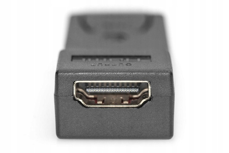 DIGITUS Adapter Displayport 1080p 60Hz FHD Typ DP/HDMI A M/Ż czarny