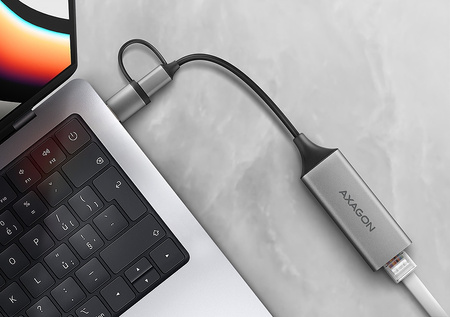 ADE-TXCA Karta sieciowa Gigabit Ethernet adapter, USB-C (USB-A redukcja) 3,