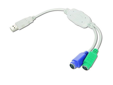 GEMBIRD Adapter USB->2xPS2 (klawiatura+mysz) UAPS12