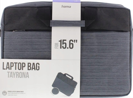 HAMA Torba do laptopa Tayrona 15,6 Ciemno szara