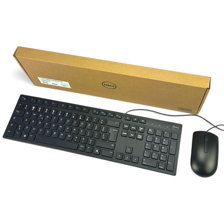 NOWY Zestaw Dell: Klawiatura KB216 + Mysz MK116 Dell USB