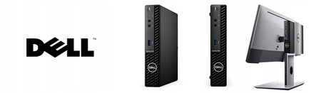 KOMPUTER STACJONARNY DELL OPTIPLEX 3090 MFF i5-10500 16GB DDR4 256SSD W11P