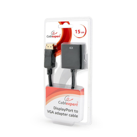 GEMBIRD Adapter DisplayPort do VGA czarny