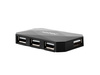 NATEC Hub USB 4-porty LOCUST USB 2.0 Czarny