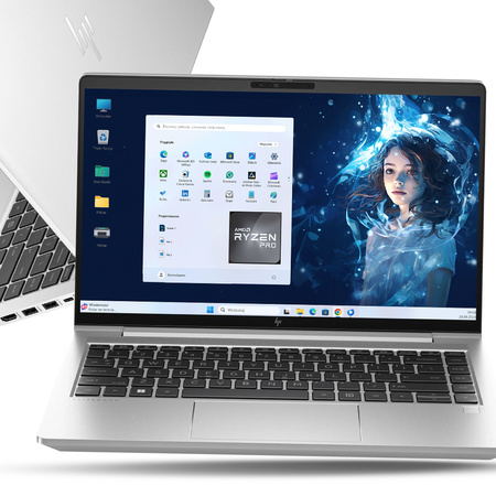 Laptop HP EliteBook 645 AMD Ryzen5 PRO 7530 16GB 512SSD BLK W11P 14"