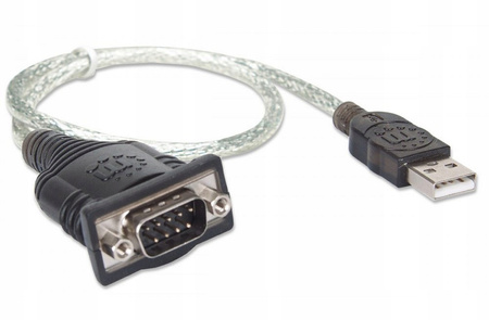 MANHATTAN Konwerter USB na port szeregowy RS232