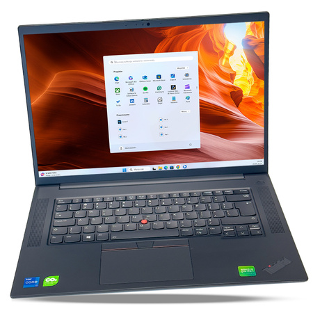 POTĘŻNA STACJA ROBOCZA Lenovo P1 GEN4 i7 32GB SSD QUADRO 2K MAT W11P 16"