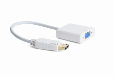 GEMBIRD Adapter Display Port VGA biały