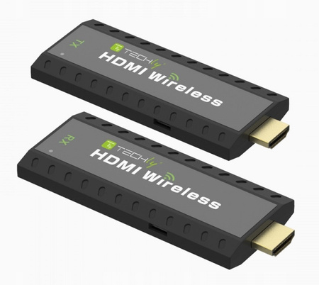 TECHLY Extender bezprzewodowy HDMI 1080p 60Hz, 5.8GHZ Mini